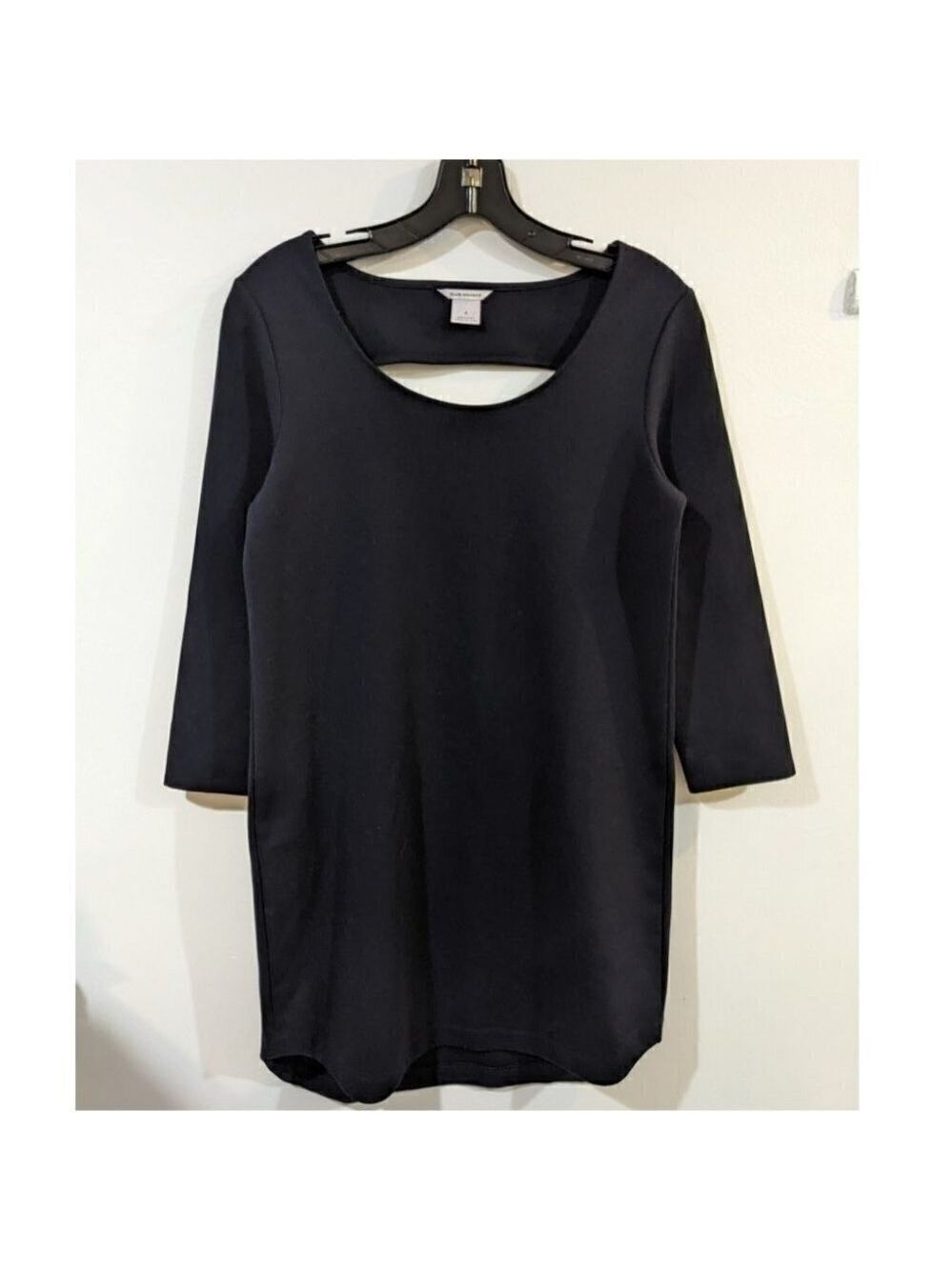 Club Monaco | Navy Shift Dress With Cutout